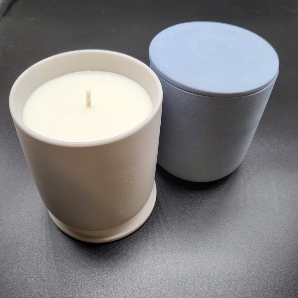 Ceramic Candle with Lid